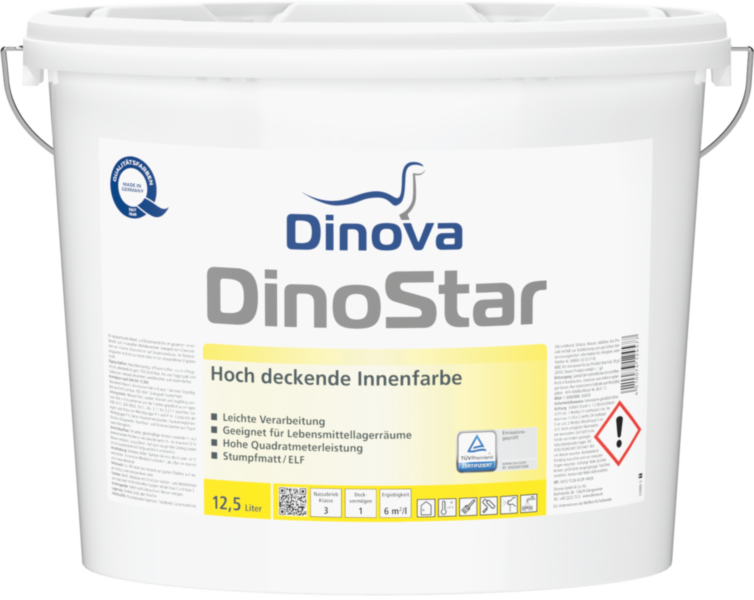 Gebinde  DinoStar | Hoch deckende Innenfarbe
