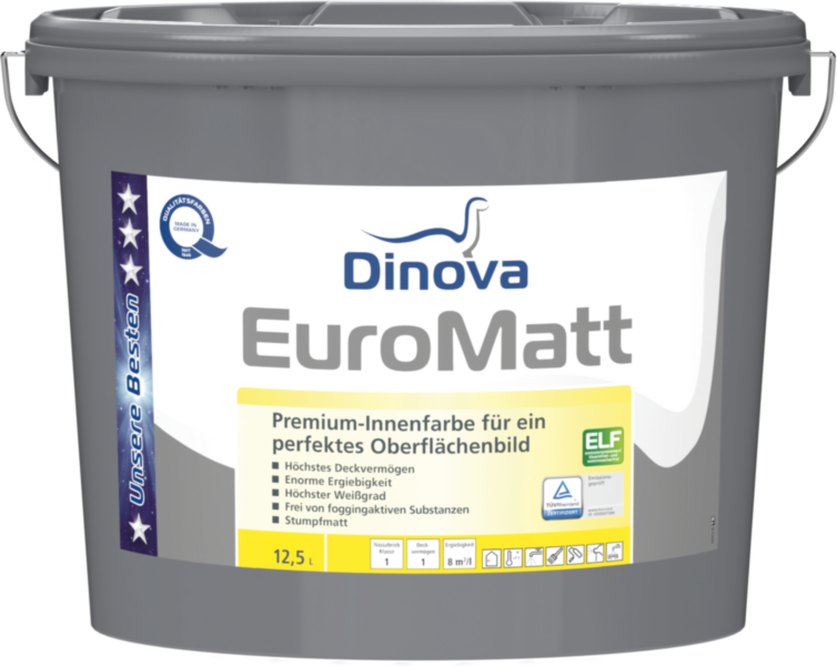 Gebinde  EuroMatt | Premium-Innenfarbe für ein perfektes Oberflächenbild