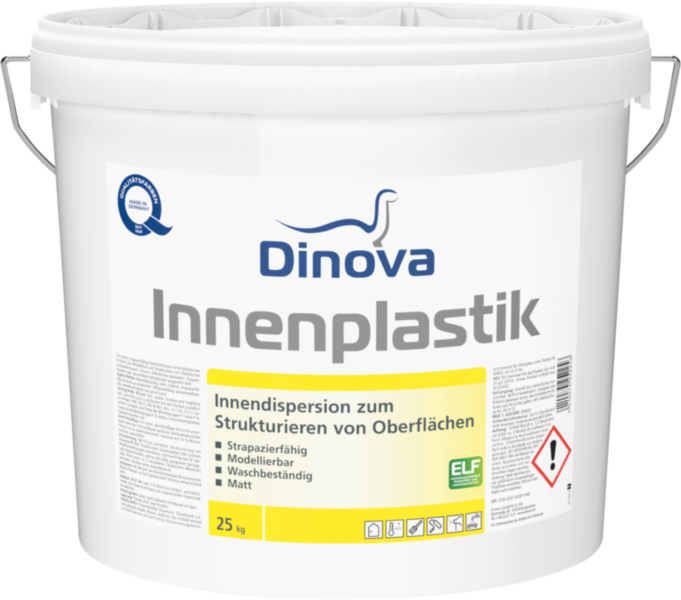 Gebinde  Innenplastik | Innendispersion zum Strukturieren von Oberflächen