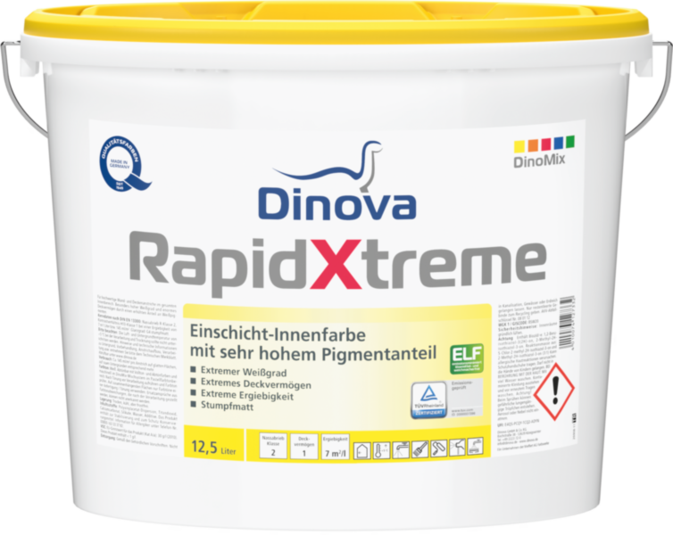 Gebinde  RapidXtreme | Einschicht-Innenfarbe mit sehr hohem Pigmentanteil