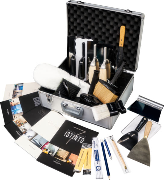 Gebinde  Werkzeugkoffer | Werkzeugkoffer zur Verarbeitung der Produkte von Giorgio Graesan